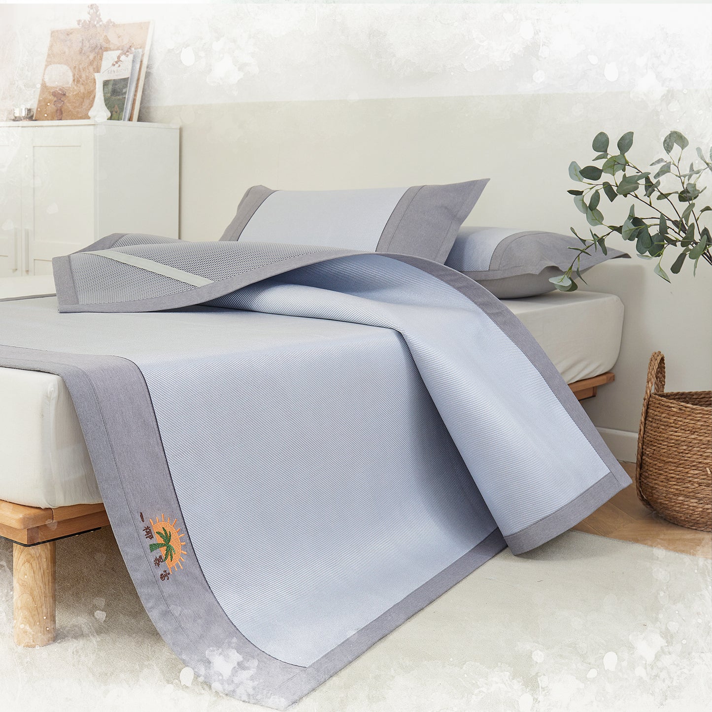 Cooling Mattress Pad for Hot Sleeper, Ultra Cold Tech Fiber Cool Mattress Cover, Smooth Noiseless Cooling Mattress Protector, 16'' Deep Pocket