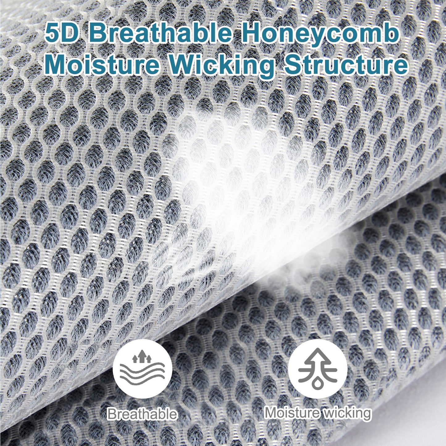 Cooling Mattress Pad for Hot Sleeper, Ultra Cold Tech Fiber Cool Mattress Cover, Smooth Noiseless Cooling Mattress Protector, 16'' Deep Pocket
