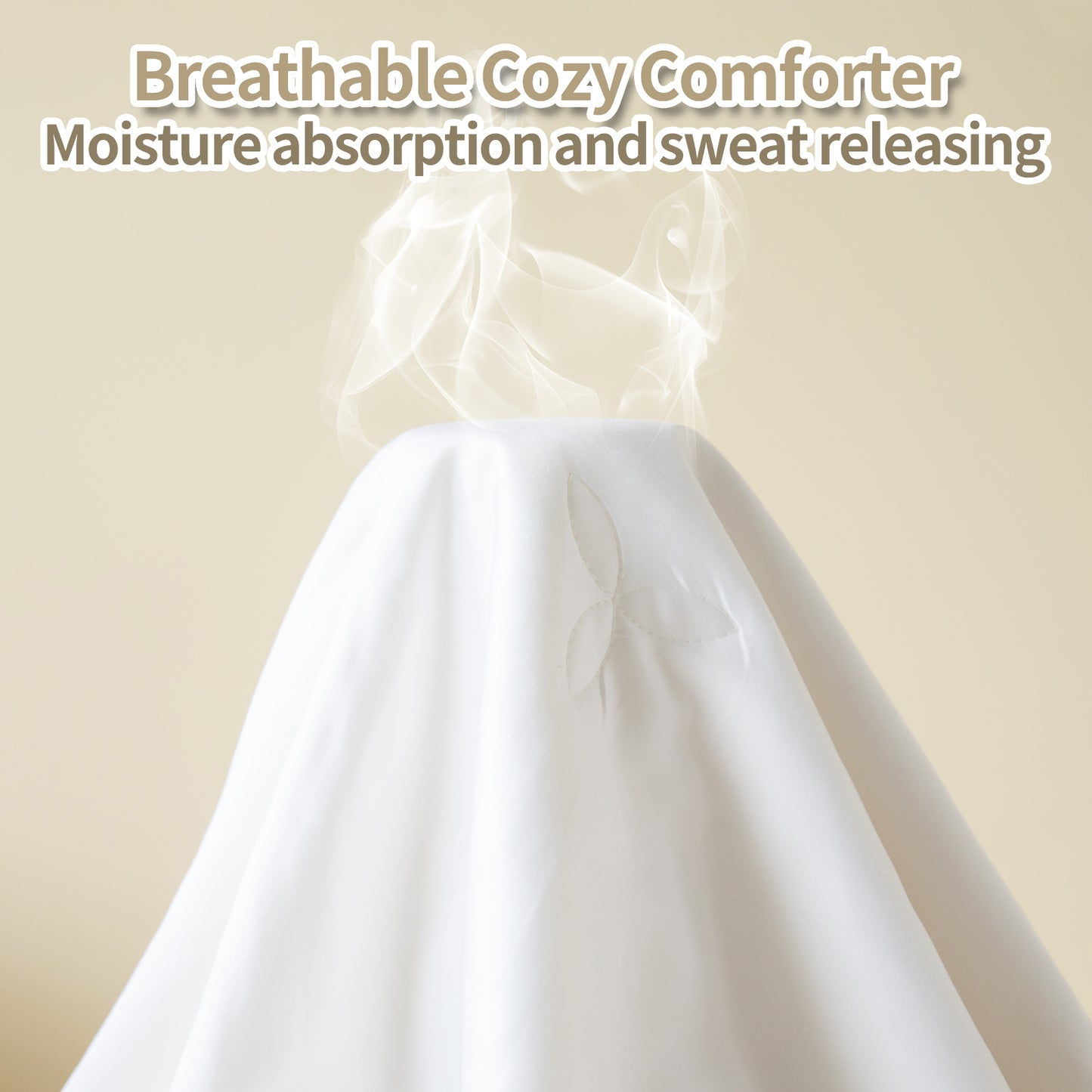 YOUR MOON Luxurious Summer/Spring Lightweight Mulberry Silk Comforter, 100% Natural Long Strand Silk Fill Duvet Blankets, Luxury Silk Bedding Summer, Noiseless Cotton Shell