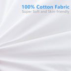 YOUR MOON Extra Soft Support Pillows Queen Size, Single Down Alternative Pillow for Sleeping, Fluffy Plush Bed Pillow, Medium Thick Luxury Pillows