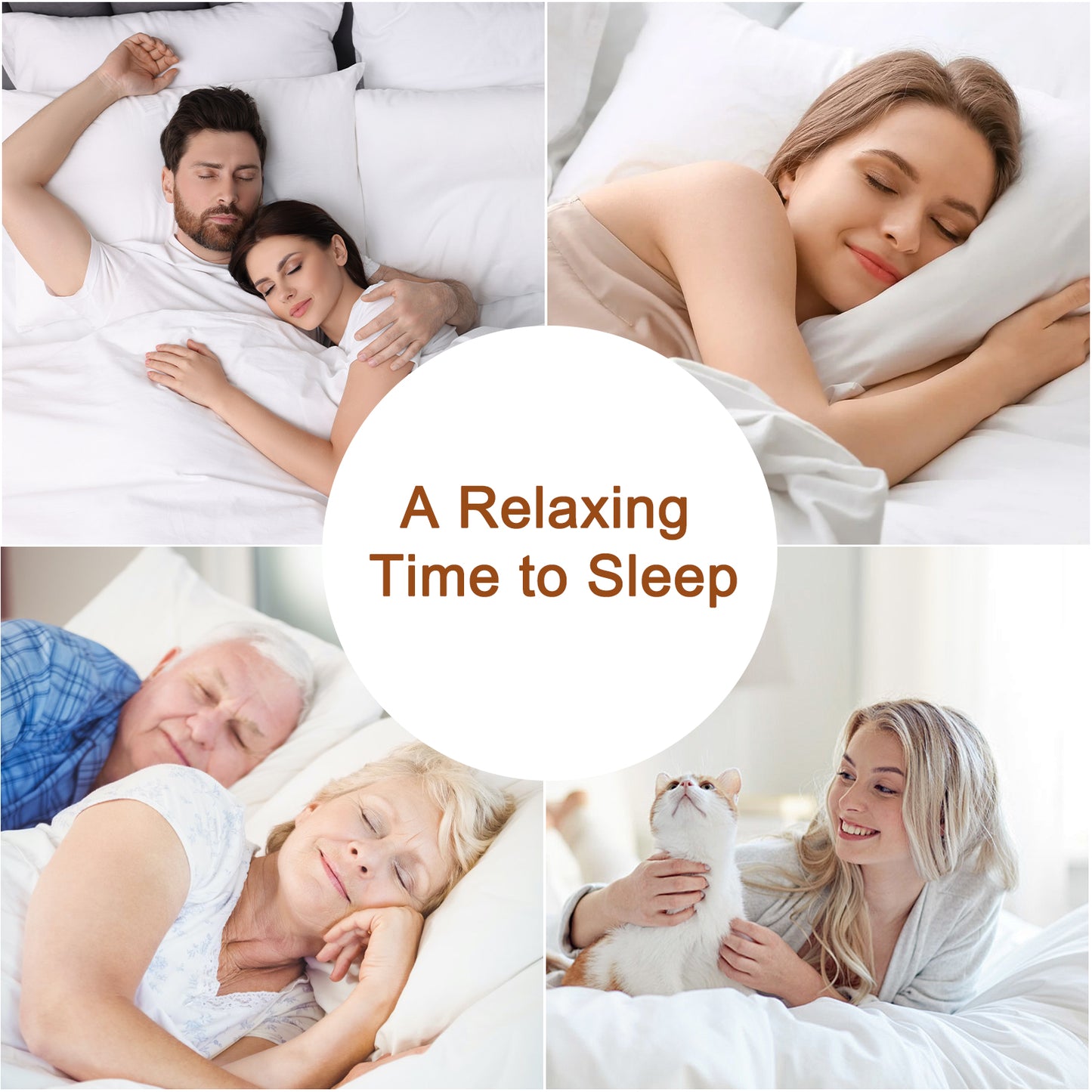 YOUR MOON 100% Wool Mattress Topper Queen, 800 GSM, White Thick Pillow Top Mattress Pad, Australian Wool, Natural Cotton Cover, 16-Inch Deep Pocket, Queen Bed Topper