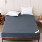 YOUR MOON 100% Wool Mattress Pad Queen, Natural Cotton Cover, White 200 GSM Australian Wool Filling, Quilted Wool Mattress Pad, Fitted Mattress Bed Cover with 16-Inch Deep Pocket