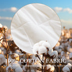 YOUR MOON All Season Wool Comforter Queen Size, Cotton Shell, White 100% Australian Wool Filling, 300 GSM Medium Weight, Soft Breathable Wool Duvet Insert for Year-Round Use, 90 x 90 in